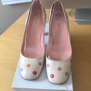 Mark Jacobs Dot Heels (6 1/2)